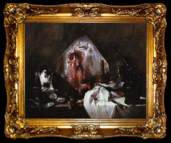 framed  jean-Baptiste-Simeon Chardin jean baptiste simeon chardin, ta009-2